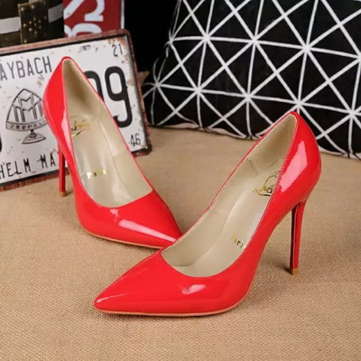 Christian Louboutin Shallow mouth stiletto heel Shoes Women--013